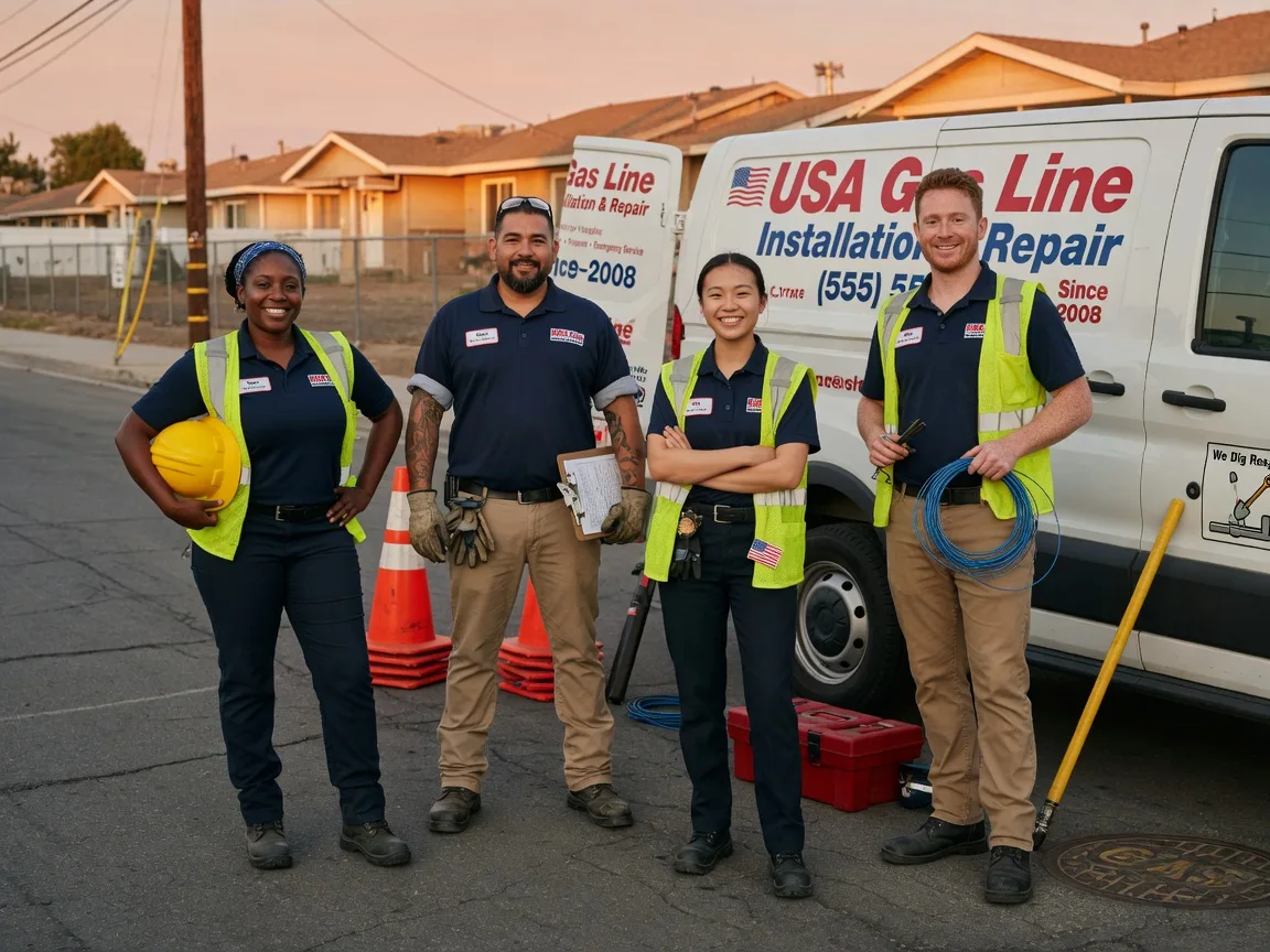 Gas Line Installation company in Mont Belvieu, TX